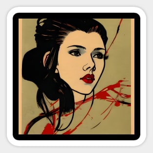 Scarlett Sticker